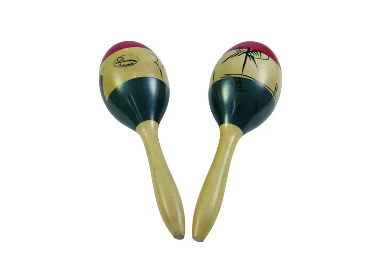 DIMAVERY Maracas Jamaika, wood/pair 